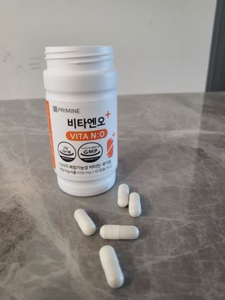 프리마인 성큼다가온 봄, 이너뷰티를 챙겨야 피부도 화사하게, 컨디션도 활기차게. 흡수율을 높인 고효율 비타민. — 5점을 준 리뷰어가 2023년 4월 올린 사용 사진