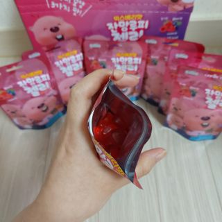 [팔도] 잔망루피젤리 믹스베리맛 42g 8개 — 5점을 준 리뷰어가 2022년 1월 올린 사용 사진