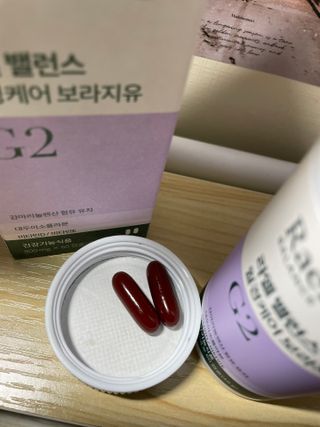 라엘 밸런스 3종 (질 건강 리스펙타 프로바이오틱스, 월경케어 보라지유, 요로건강 크랜베리) 랜덤 증정 1개 — 5점을 준 리뷰어가 2022년 12월 올린 사용 사진