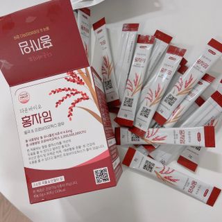 하루 1포로 콜레스테롤, 유산균, 고역가 소화효소까지 한번에 섭취! 다온바이오 홍자임 1개월분(30포) — 5점을 준 리뷰어가 2022년 12월 올린 사용 사진