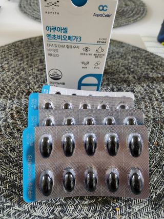 메디포스트 모비타 아쿠아셀 엔초비오메가3 60캡슐 — 5점을 준 리뷰어가 2022년 12월 올린 사용 사진