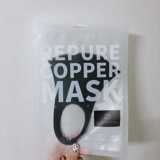 [에이블밤부] 리퓨어 쿠퍼 마스크 10color — 4점을 준 리뷰어가 2021년 3월 올린 사용 사진