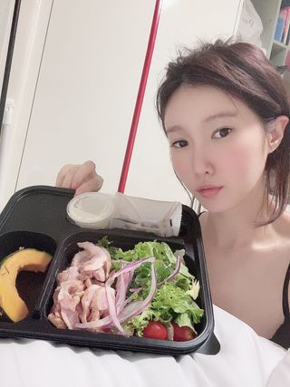 참살이도시락 작심삼일 샐러드도시락 3개 맛보기 새벽배송 또는 택배배송 — 5점을 준 리뷰어가 2021년 8월 올린 사용 사진