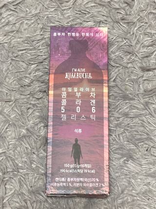 엘리샤코이 아임얼라이브 콤부차 콜라겐 506 스틱젤리 석류 — 4점을 준 리뷰어가 2021년 12월 올린 사용 사진