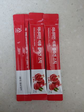 이너미인 석류 콜라겐 스틱 — 5점을 준 리뷰어가 2021년 1월 올린 사용 사진
