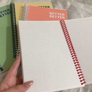 리훈 언제든지 필요한 기본 아이템 아무노트 4권세트+저점도펜[색상랜덤배송] — 5점을 준 리뷰어가 2021년 6월 올린 사용 사진
