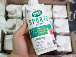 셀렉스스포츠 셀렉스 스포츠 웨이 프로틴 복숭아_ 330ml x 12팩 — 5점을 준 리뷰어가 2021년 3월 올린 사용 사진