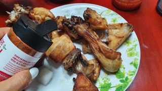 [서울시스터즈] 김치시즈닝 국내 최초 뿌려먹는 김치파우더 100g 1개+ 신제품 김치스낵 90g 2개 — 5점을 준 리뷰어가 2021년 8월 올린 사용 사진