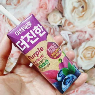 [롯데칠성] 야채듬뿍 더'진한 [롯데칠성] 야채는 이제 COLORFULL! 야채듬뿍  더 진한 레드 4개 +퍼플 4개 (총 8개) — 5점을 준 리뷰어가 2023년 6월 올린 사용 사진