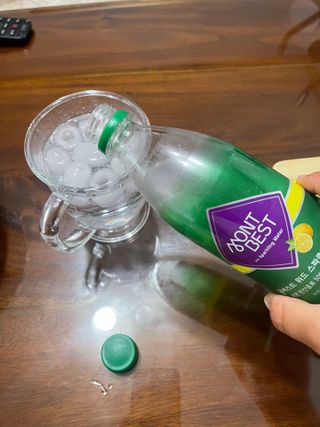 몽베스트 Montbest with Sparkling water Lemon OR Lime 20병(랜덤) — 5점을 준 리뷰어가 2022년 8월 올린 사용 사진