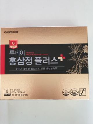 서울약사신협_투데이홍삼정플러스스틱_10g x 30포 — 5점을 준 리뷰어가 2021년 6월 올린 사용 사진