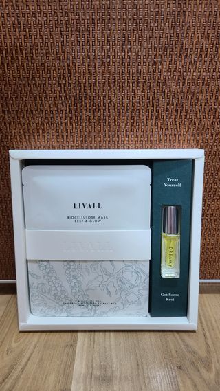 리브얼 | LIVALL 바이오셀룰로오스 마스크 레스트 앤 글로우 33ml  x 3개입 — 5점을 준 리뷰어가 2022년 7월 올린 사용 사진