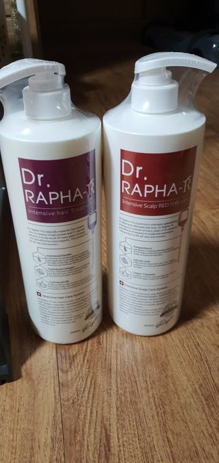 닥터라파알 레드 꽃향기 탈모샴푸 1,000ml + 트리트먼트 1,000ml — 5점을 준 리뷰어가 2021년 8월 올린 사용 사진