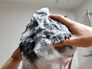 닥터라파알 레드 꽃향기 탈모샴푸 1,000ml + 트리트먼트 1,000ml — 5점을 준 리뷰어가 2021년 8월 올린 사용 사진