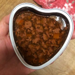 비타크래프트 조에시 하트캔 85g 강아지 습식캔 10캔 — 5점을 준 리뷰어가 2021년 9월 올린 사용 사진