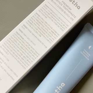 매스티나 프리미엄 매스티스 치약 — 4점을 준 리뷰어가 2021년 5월 올린 사용 사진