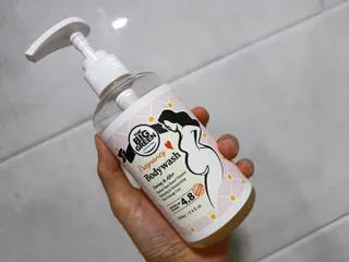 빅그린 임산부 전용라인 3종세트 - 샴푸500ml,트리트먼트500ml,바디워시500ml — 5점을 준 리뷰어가 2022년 8월 올린 사용 사진