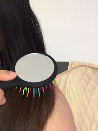 아이캔디 레인보우 볼륨S  브러쉬 미디엄 블랙 — 5점을 준 리뷰어가 2020년 12월 올린 사용 사진