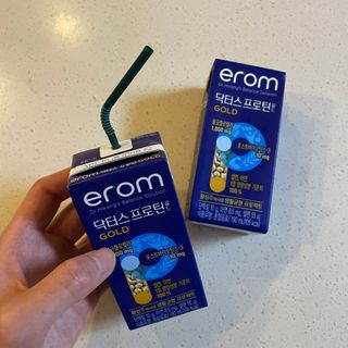 이롬 erom 닥터스 프로틴 골드 — 5점을 준 리뷰어가 2021년 5월 올린 사용 사진