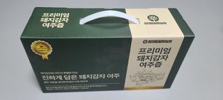 참앤들황토농원 국내산 돼지감자와 여주를 진하게 담은, 프리미엄 돼지감자 여주즙 80ml X 30포 1박스 — 5점을 준 리뷰어가 2023년 2월 올린 사용 사진