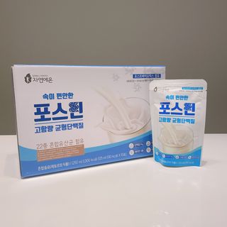 자연에온 마시는 프로틴 고함량 균형단백질 음료 포스틴 125ml 10개입 1BOX — 4점을 준 리뷰어가 2021년 4월 올린 사용 사진