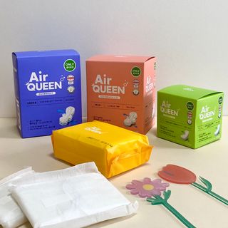 에어퀸 뉴브레스 유기농 생리대 4종 (팬티라이너 20P + 중형 10P + 대형 10P + 오버나이트 8P)_체험단 — 5점을 준 리뷰어가 2024년 6월 올린 사용 사진