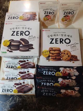 ZERO (초콜릿 칩 쿠키, 카카오 케이크, 후르츠 젤리, 아이스 콜라, 아이스 초코바) — 5점을 준 리뷰어가 2022년 6월 올린 사용 사진