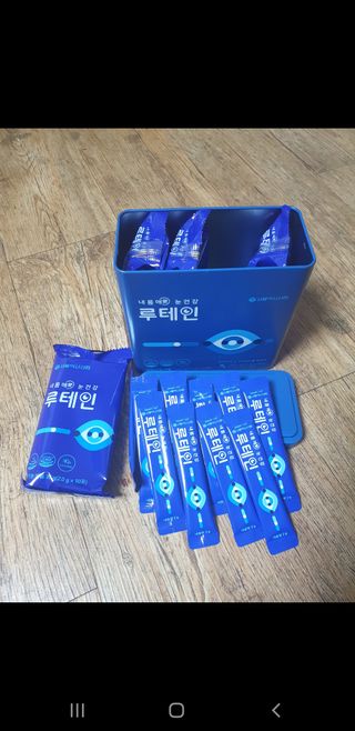 서울약사신협_내몸애눈건강루테인_2g x 50포 — 5점을 준 리뷰어가 2021년 1월 올린 사용 사진