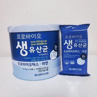서울약사신협_프로바이오생유산균_2.5G x 100포 — 5점을 준 리뷰어가 2021년 4월 올린 사용 사진