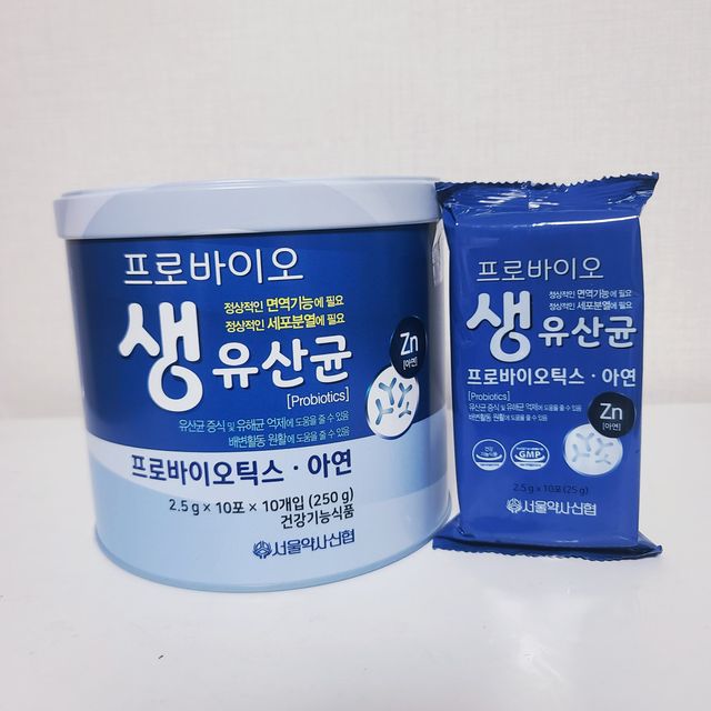 서울약사신협_프로바이오생유산균_2.5G x 100포 리뷰 사진
