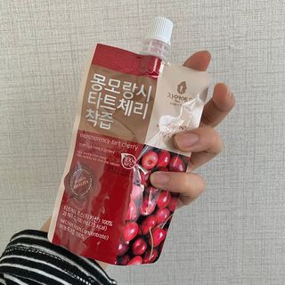 자연에온 몽모랑시 타트체리 착즙 100mL 10개입 2BOX — 5점을 준 리뷰어가 2021년 1월 올린 사용 사진