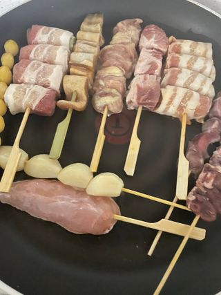 [다물꼬치] 모듬꼬치 10개 +데리야끼소스120g+매운고추소스120g — 5점을 준 리뷰어가 2021년 10월 올린 사용 사진