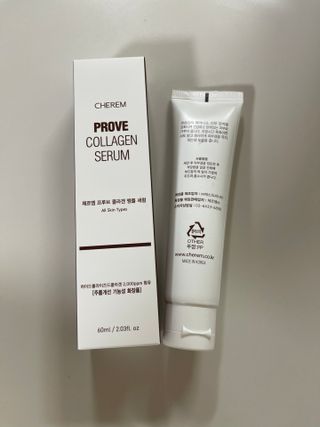 체르엠  프루브 콜라겐 앰플세럼 60ml 1병 — 4점을 준 리뷰어가 2022년 3월 올린 사용 사진