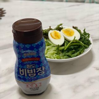 팔도비빔장 시그니처 380g 2개 — 5점을 준 리뷰어가 2022년 2월 올린 사용 사진
