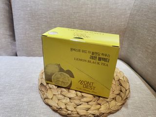 몽베스트 위드더 블랜딩 하우스 _레몬 블랙티 — 5점을 준 리뷰어가 2022년 12월 올린 사용 사진