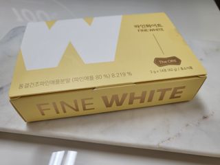 디오르 파인화이트 — 5점을 준 리뷰어가 2022년 1월 올린 사용 사진