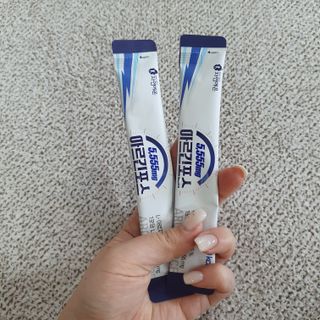 자연에온 아르긴포스 L-아르기닌 5555mg 스틱 15개입 1박스 — 5점을 준 리뷰어가 2021년 4월 올린 사용 사진