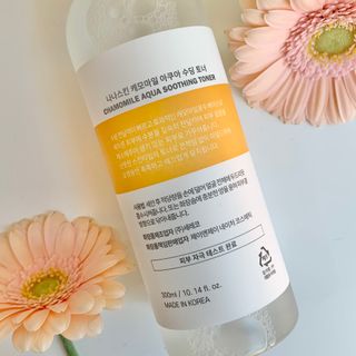 나나스킨 캐모마일아쿠아수딩토너 — 4점을 준 리뷰어가 2021년 4월 올린 사용 사진