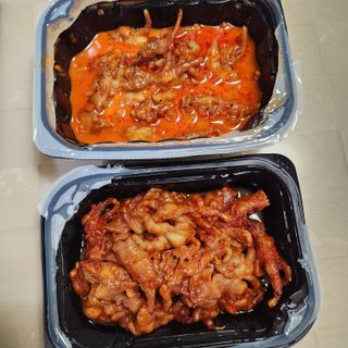 [닭집아들] 직화무뼈닭발 &  신제품 직화로제무뼈닭발 — 5점을 준 리뷰어가 2024년 1월 올린 사용 사진