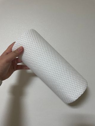 부직포나라 중금속유해물질ZERO 뜯어쓰는 주방 일회용수세미 60매 2매 — 5점을 준 리뷰어가 2022년 11월 올린 사용 사진