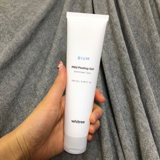 화이트리 비움 약산성 클렌징젤 ,마일드 필링젤 세트 — 3.5점을 준 리뷰어가 2021년 1월 올린 사용 사진