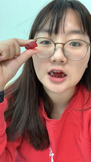 [푸름웰니스] 라바 멀티비타민 구미 36g — 4점을 준 리뷰어가 2022년 2월 올린 사용 사진