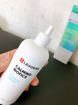 리더스코스메틱 리더스 카밍 바이오틱스 에센스 워터 — 5점을 준 리뷰어가 2021년 2월 올린 사용 사진