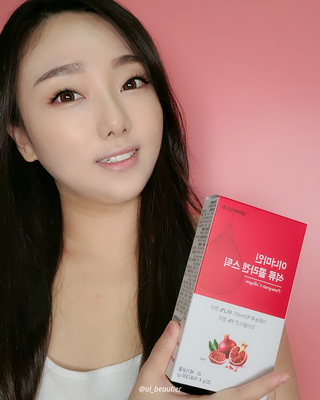 이너미인 석류 콜라겐 스틱 — 4점을 준 리뷰어가 2021년 1월 올린 사용 사진