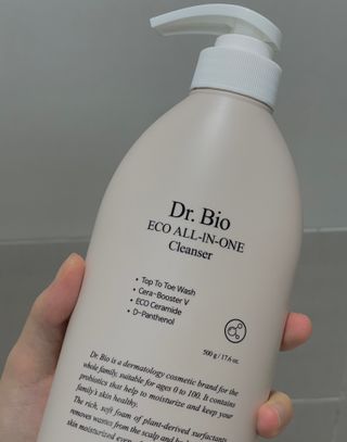 닥터바이오 에코 올인원 클렌저 500g — 4점을 준 리뷰어가 2023년 8월 올린 사용 사진