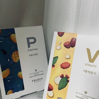 [후르디아] 골라쓰는 비건마스크팩 2종 -백년초 / 망고 — 5점을 준 리뷰어가 2021년 9월 올린 사용 사진