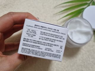 플레라디 에델바이스 인리치드 머랭 크림 — 5점을 준 리뷰어가 2021년 8월 올린 사용 사진