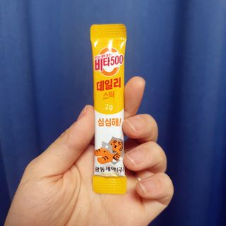 광동생활건강 프리 [광동] VB와 VC를 함유한 멀티 비타민 비타 500 데일리 스틱 180포 — 5점을 준 리뷰어가 2022년 6월 올린 사용 사진