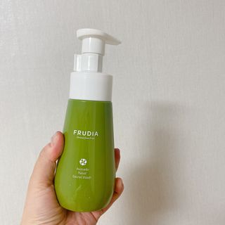 [후르디아] 아보카도 약산성 비건 여성 청결제 — 3.5점을 준 리뷰어가 2021년 3월 올린 사용 사진