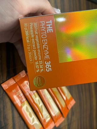 [닥터루템]맛있는 파인애플맛 과채효소 THE파이토엔자임365 1box (30포) — 5점을 준 리뷰어가 2023년 3월 올린 사용 사진